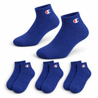 Champion 3 Pack Quarter Socks - Blue