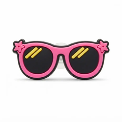 Jibbitz pink sunglasses charm for Crocs