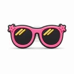 Jibbitz pink sunglasses charm for Crocs