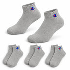Champion 3 Pack Quarter Socks - Grey A