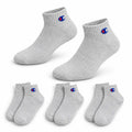 Champion 3 Pack Quarter Socks - Light Grey