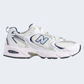 New Balance 530 White Silver Navy