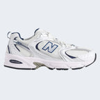 New Balance 530 White Silver Navy