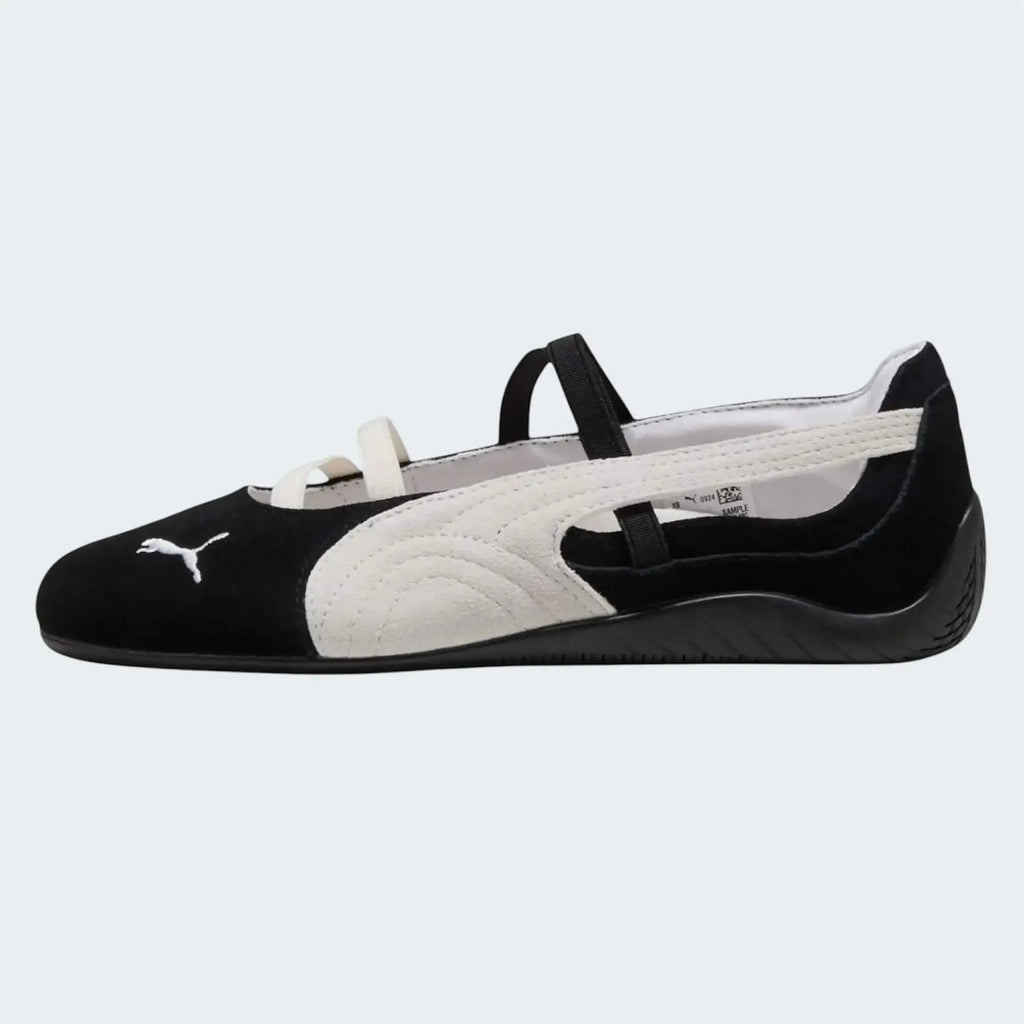 Puma Ballet Flat — Black & white