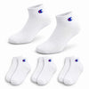 Champion 3 Pack Quarter Socks - White