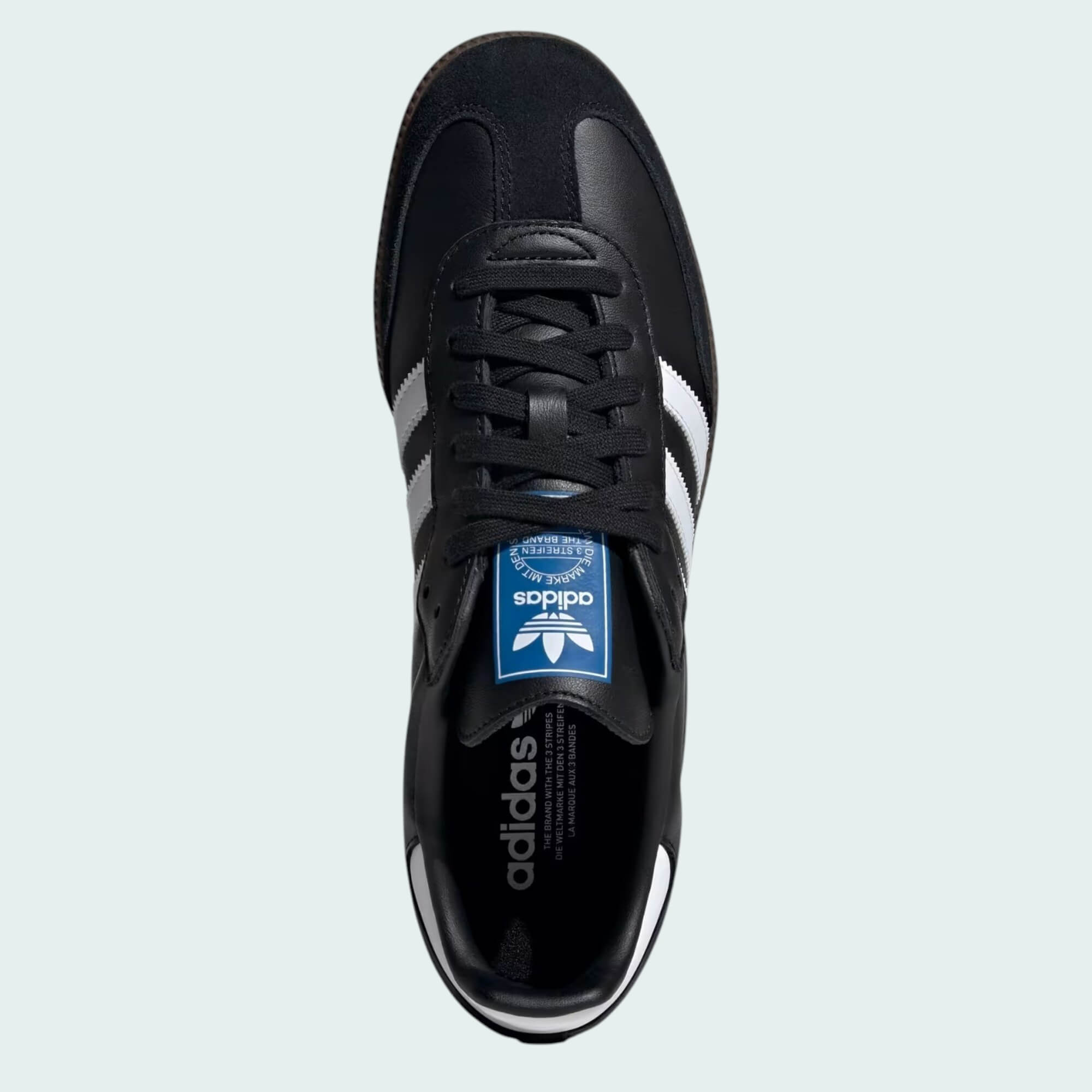 adidas Samba OG Black sneaker - back view