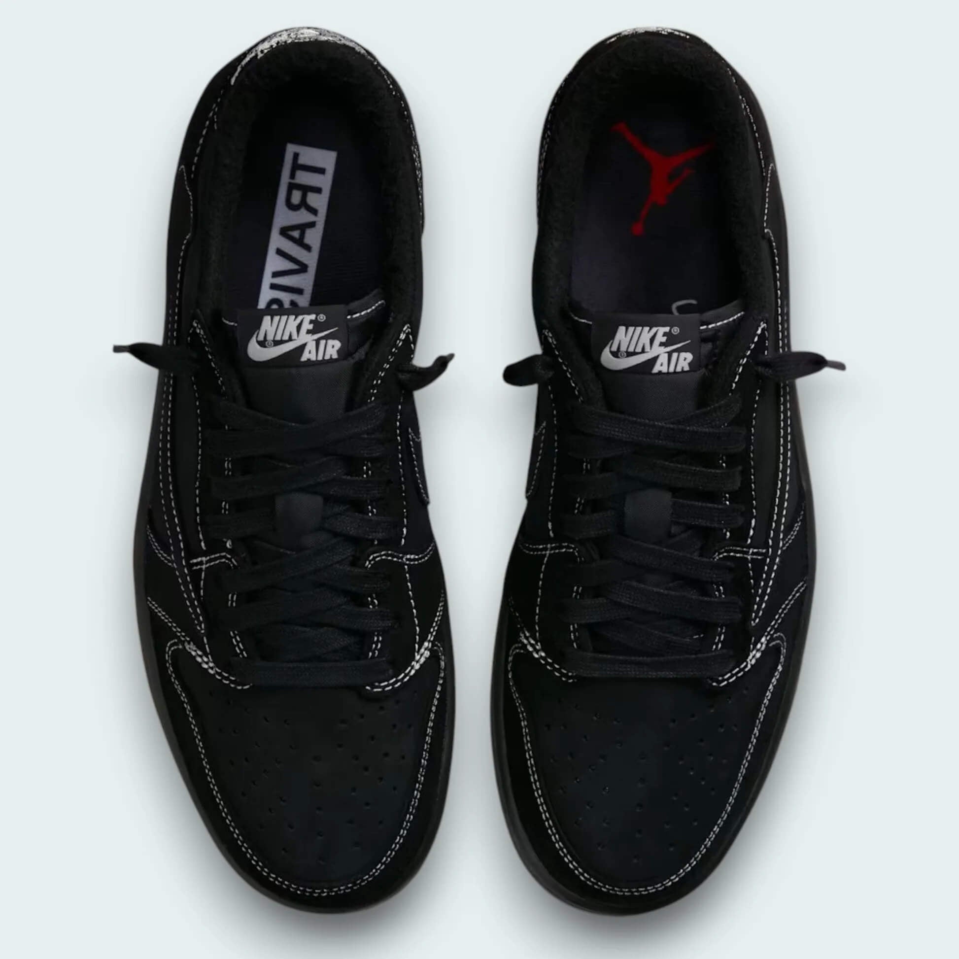 Air Jordan 1 Low x Travis Scott Black Phantom - joshoes