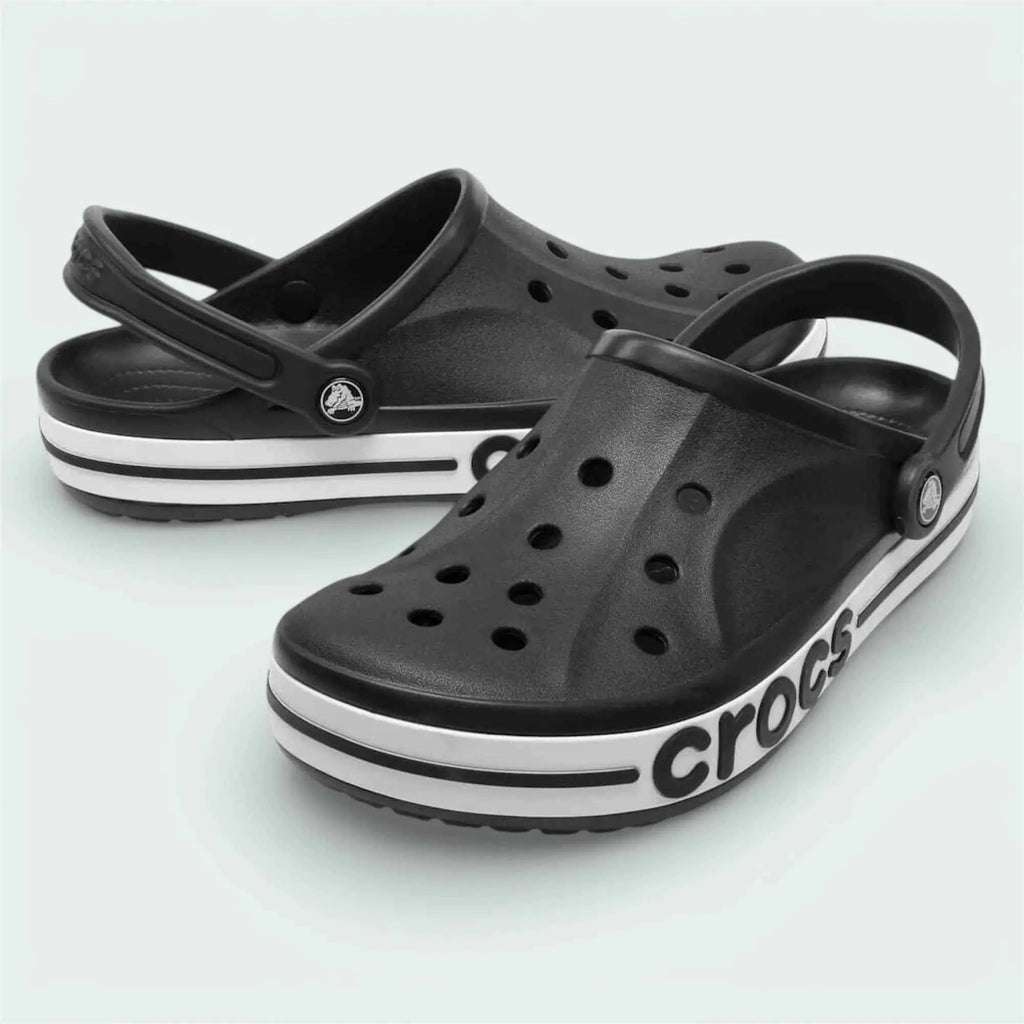 Crocs Bayaband clog in Black colorway - side view