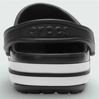 Crocs Bayaband clog in Black colorway - back view