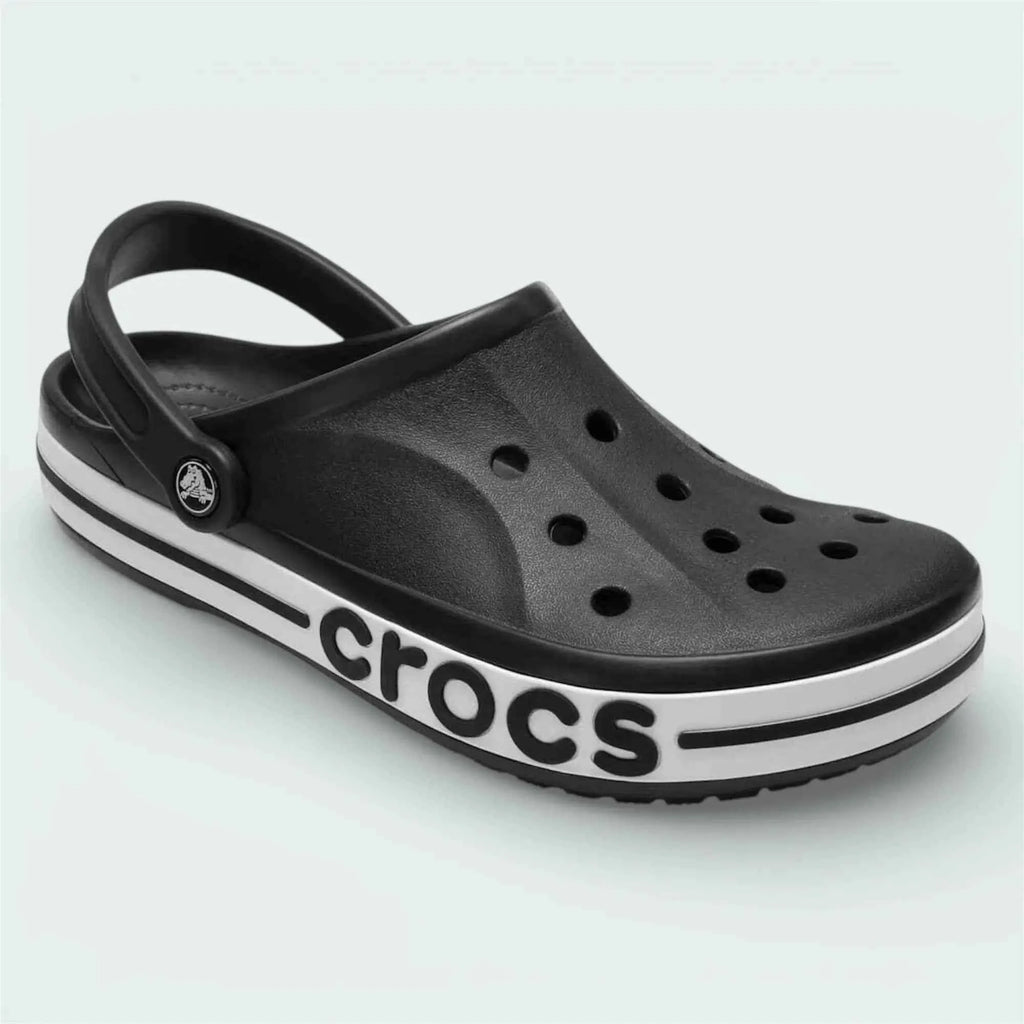 Crocs Bayaband clog in Black colorway - detail view