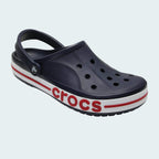 Crocs Bayaband clog in Navy Blue colorway - side view