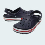 Crocs Bayaband clog in Navy Blue colorway - detail view