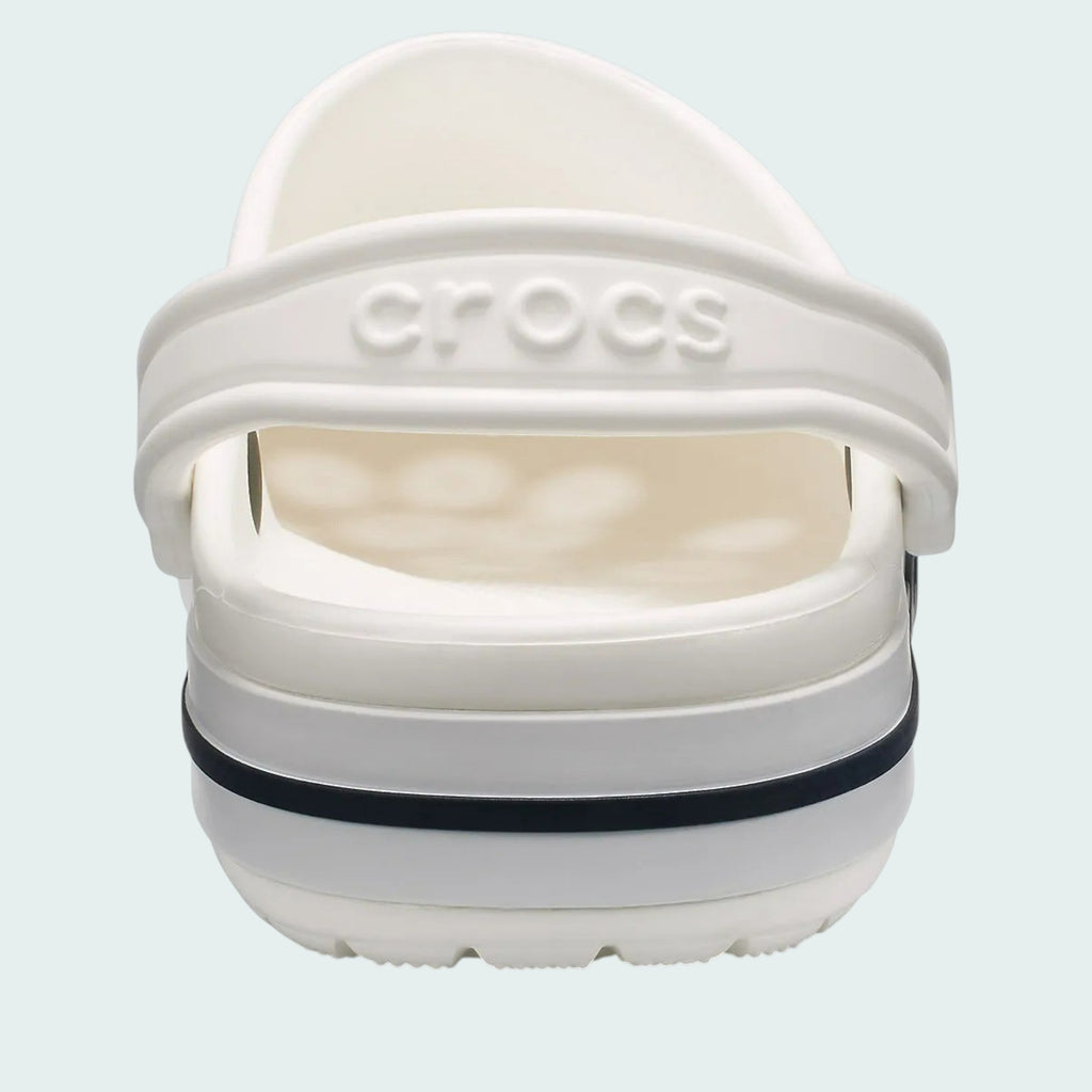Crocs Bayaband clog in White colorway - worn view