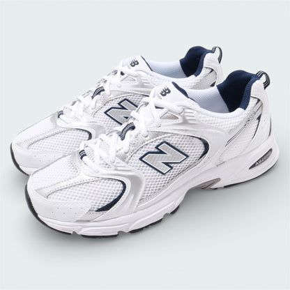 New Balance 530 White Silver Navy - joshoes