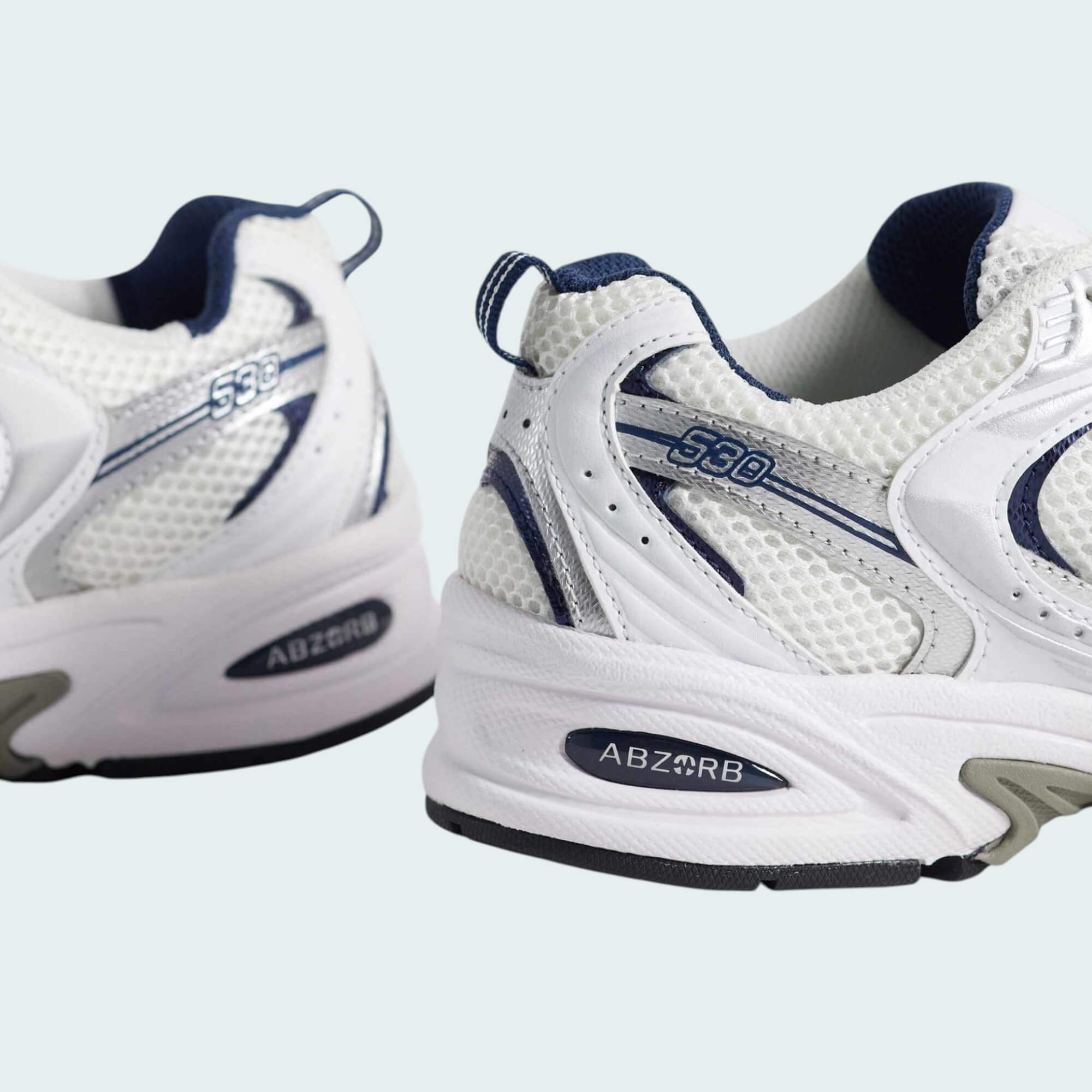 New Balance 530 White Silver Navy | joshoes