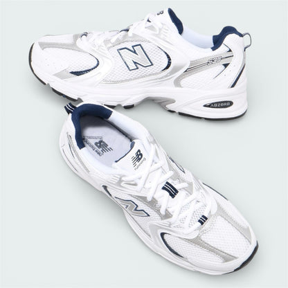 New Balance 530 White Silver Navy - joshoes