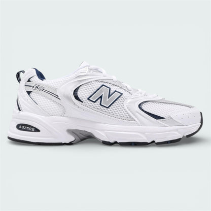 New Balance 530 White Silver Navy - joshoes