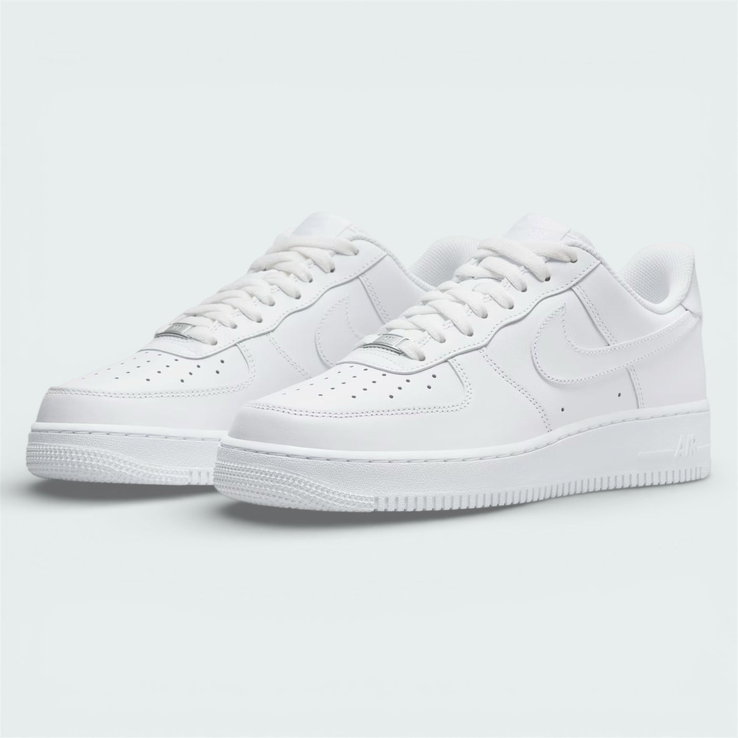 Nike Air Force 1 Low - All White (Unisex) - joshoes